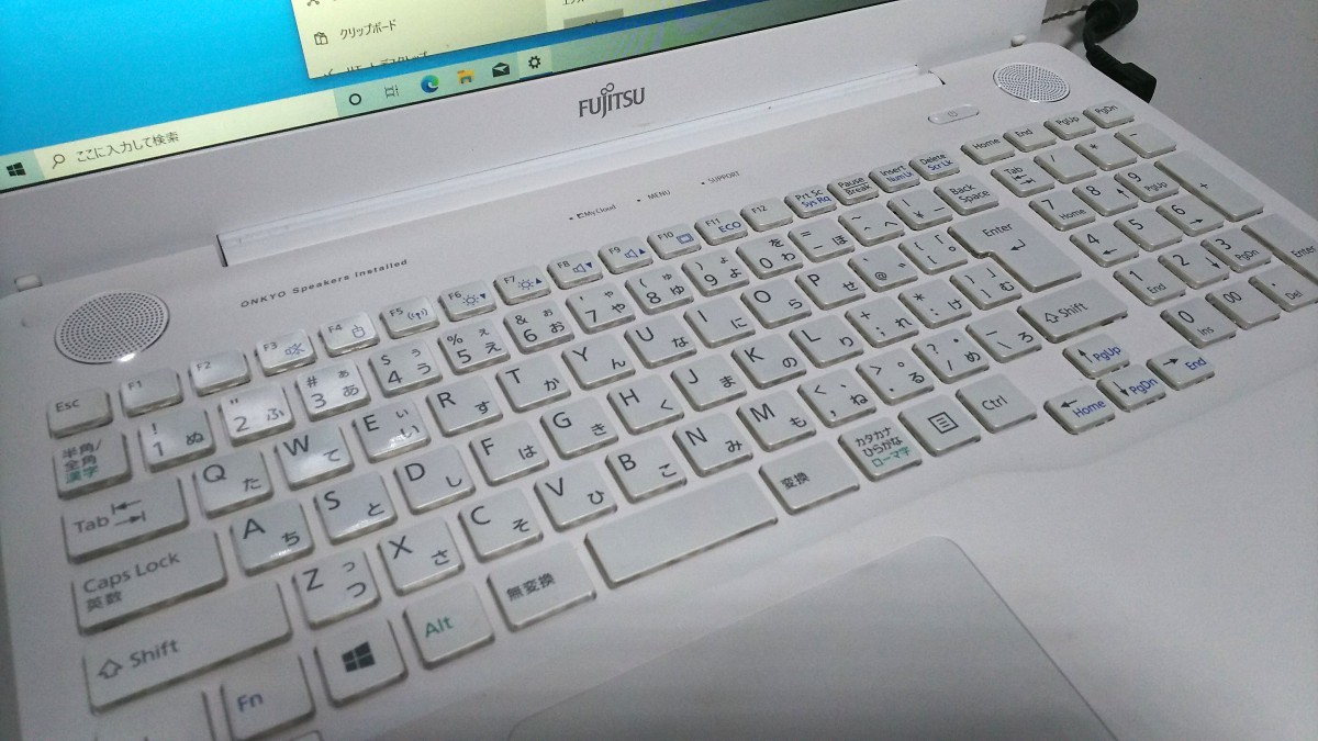 ジャンク ノートPC 現状品 HDD＆BD＆メモリ＆ACアダプタ無し 15.6型FHD 