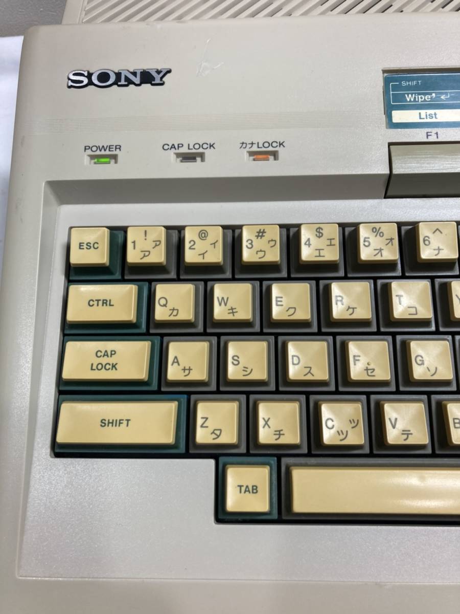 通電確認済 SONY MICRO COMPUTER SMC-777C ソニー マイクロ 