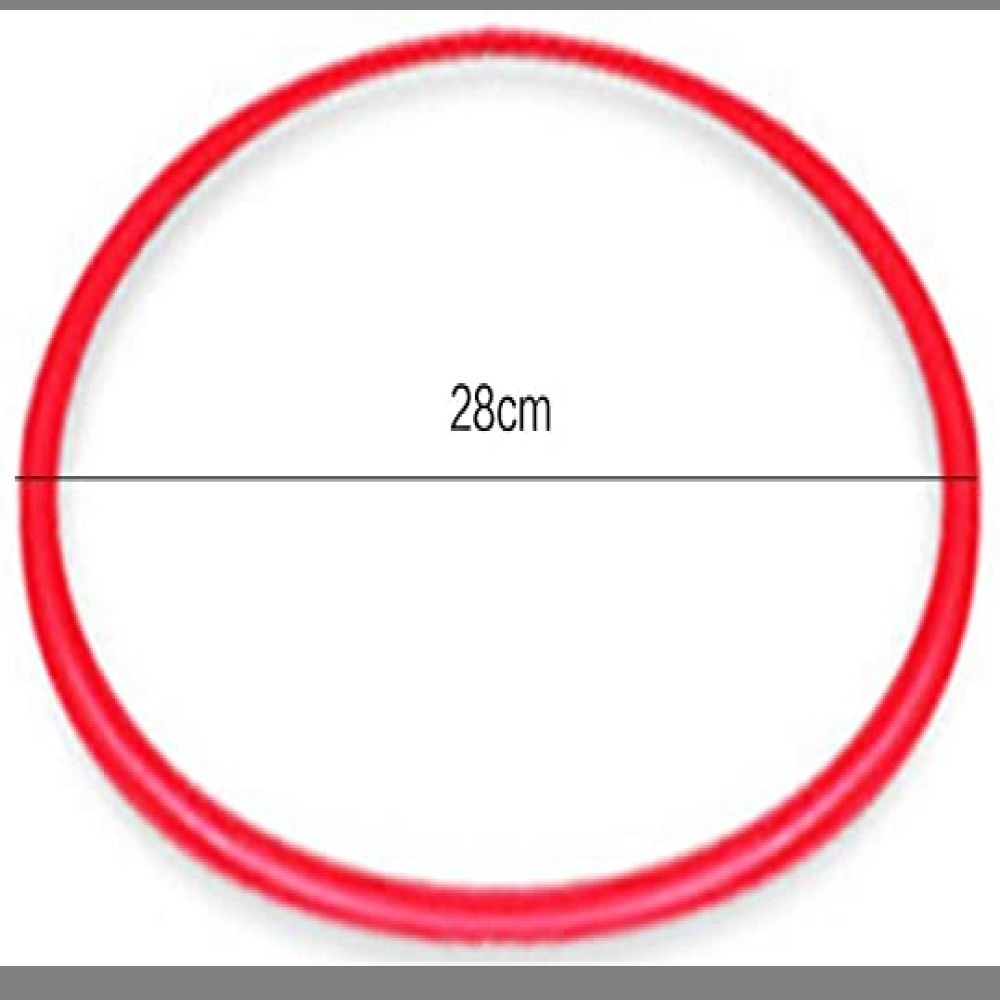 ♪ケンケンパ リング フラット スピード フープ 輪っか トレーニング フラット マーカーけんけんぱリング 10本_2