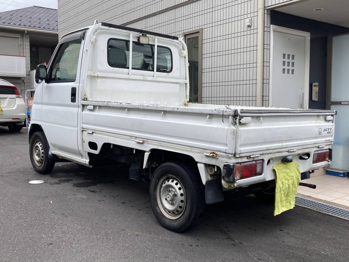 車検付き 平成11年式 ホンダ アクティトラック 4WD エアコン付き 