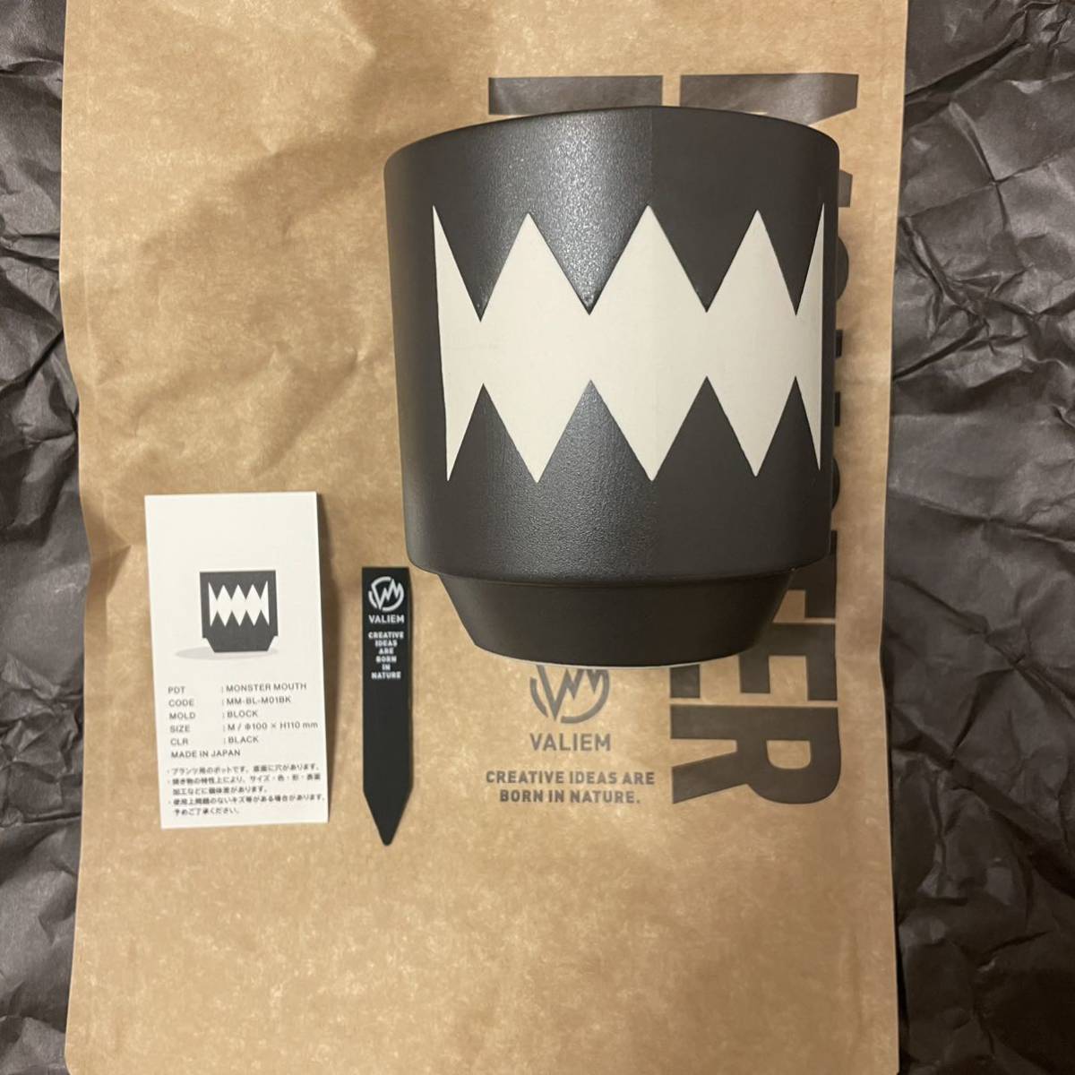 新品 内田裕太 Yuta Uchida BLACK RUST pot 鉢 ポット EARNEST HEARTS