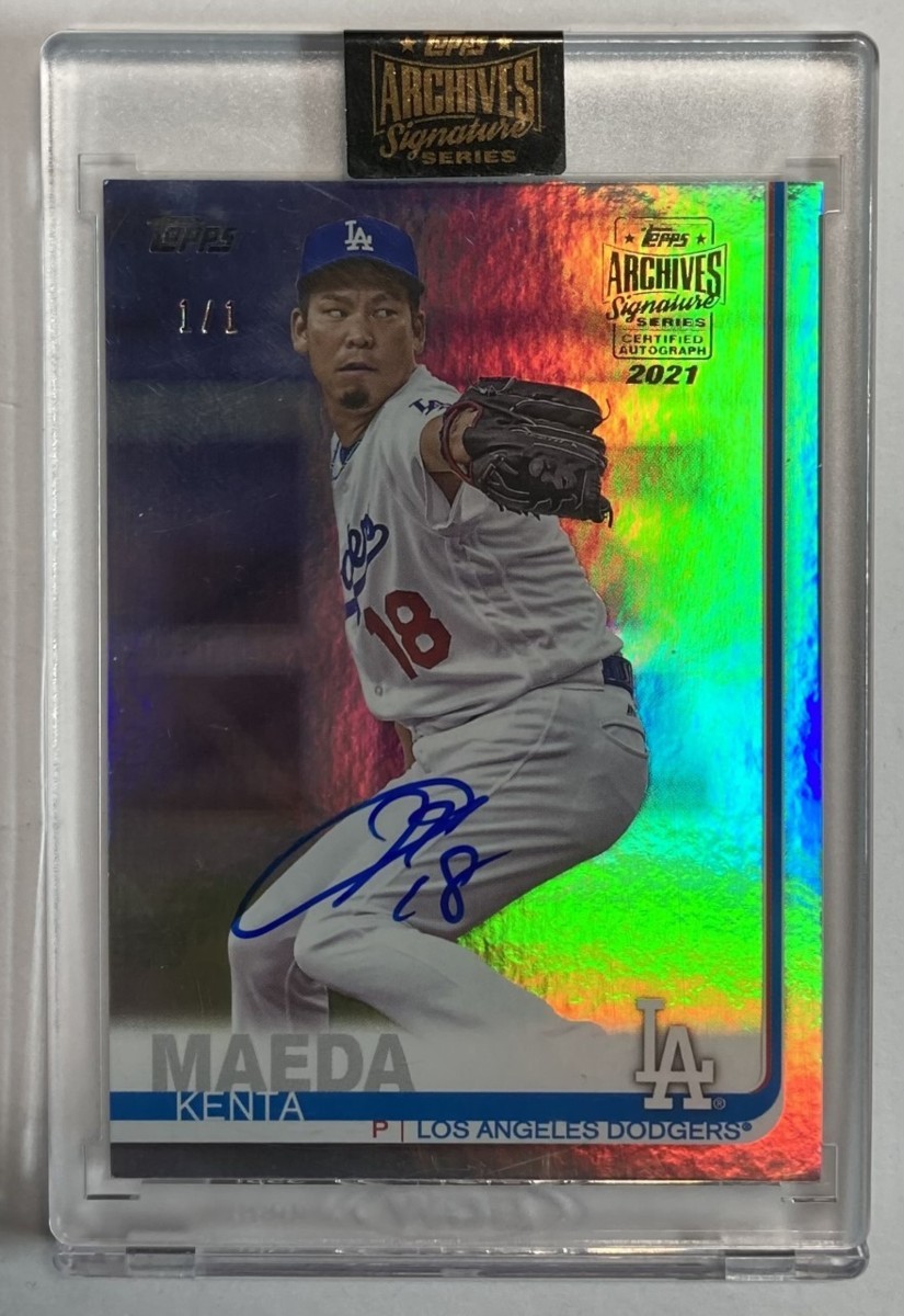 10枚限定】前田健太直書きサイン 2017 Topps Diamond Icons Blue Ink