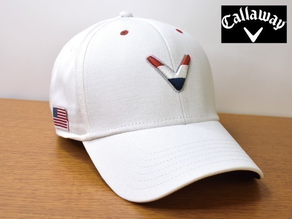 ★未使用品★Callaway キャロウェイ ゴルフ キャップ 帽子 【フリーサイズ】 クールデザイン USモデル 入手困難 F454