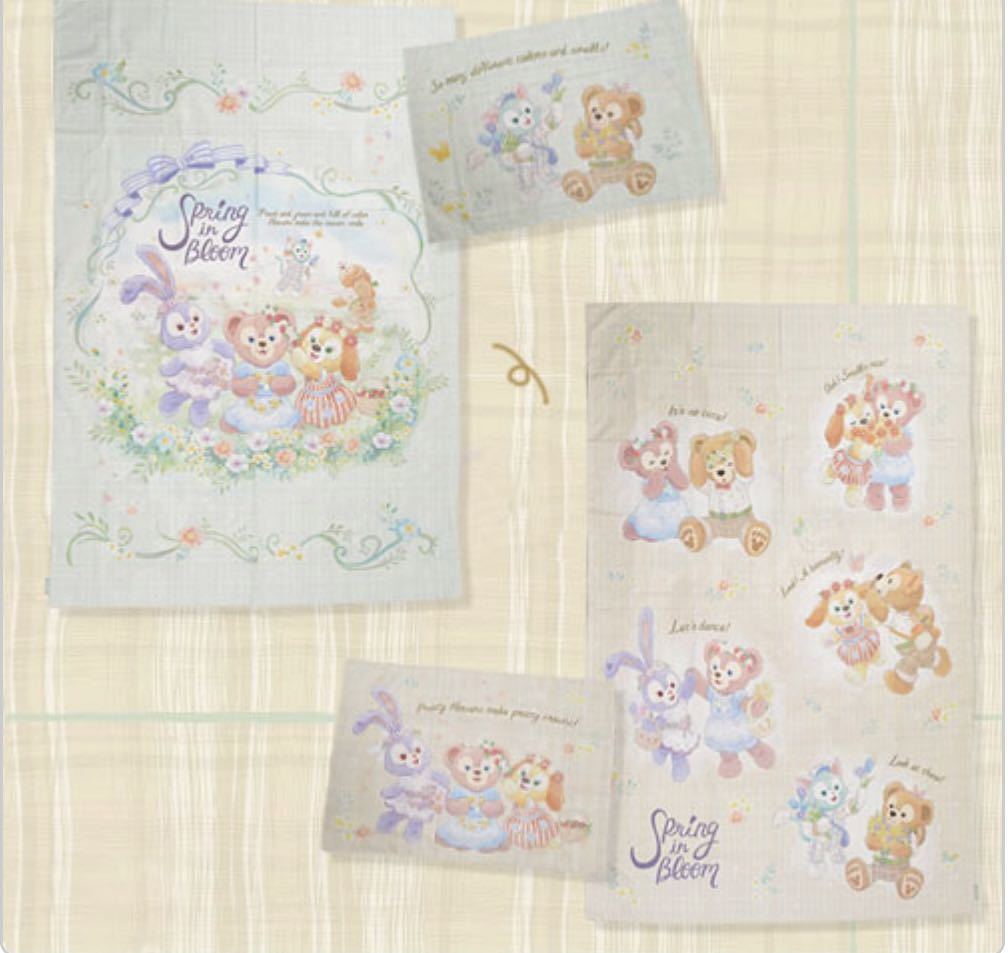 1円スタート☆ ディズニー スプリングインブルーム 掛ふとんカバー