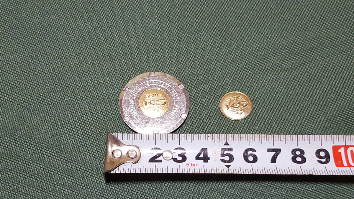 キングセイコー 裏蓋 Yahoo!オークション SEIKO スクリューバック式裏 