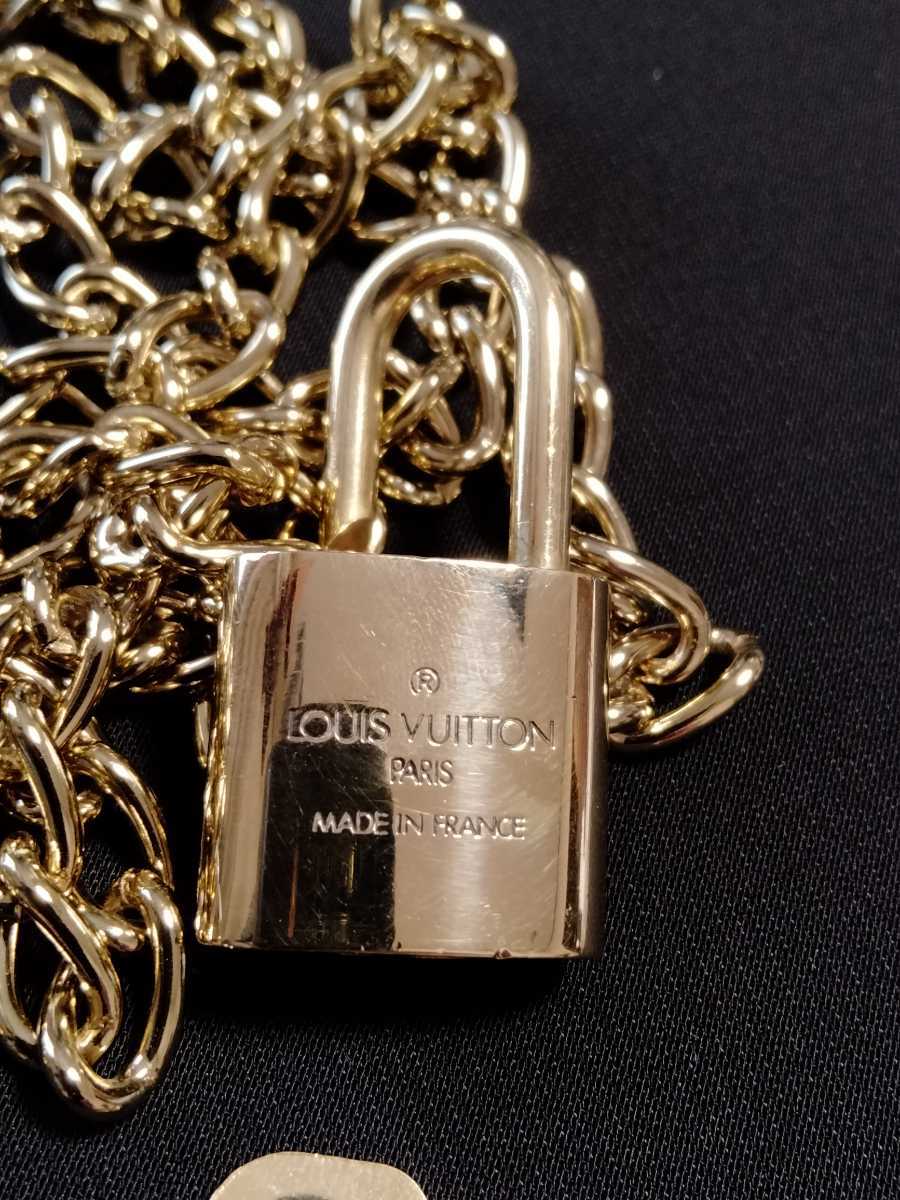 ルイヴィトン LOUISVUITTON カデナ No302 パドロック 南京錠 鍵