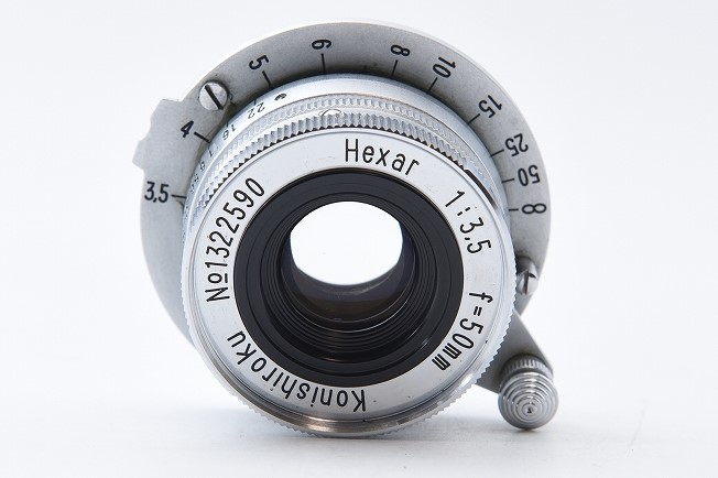 試写あり【 良品 】 ライカ Konishiroku Hexer f3.5 50mm Leica L