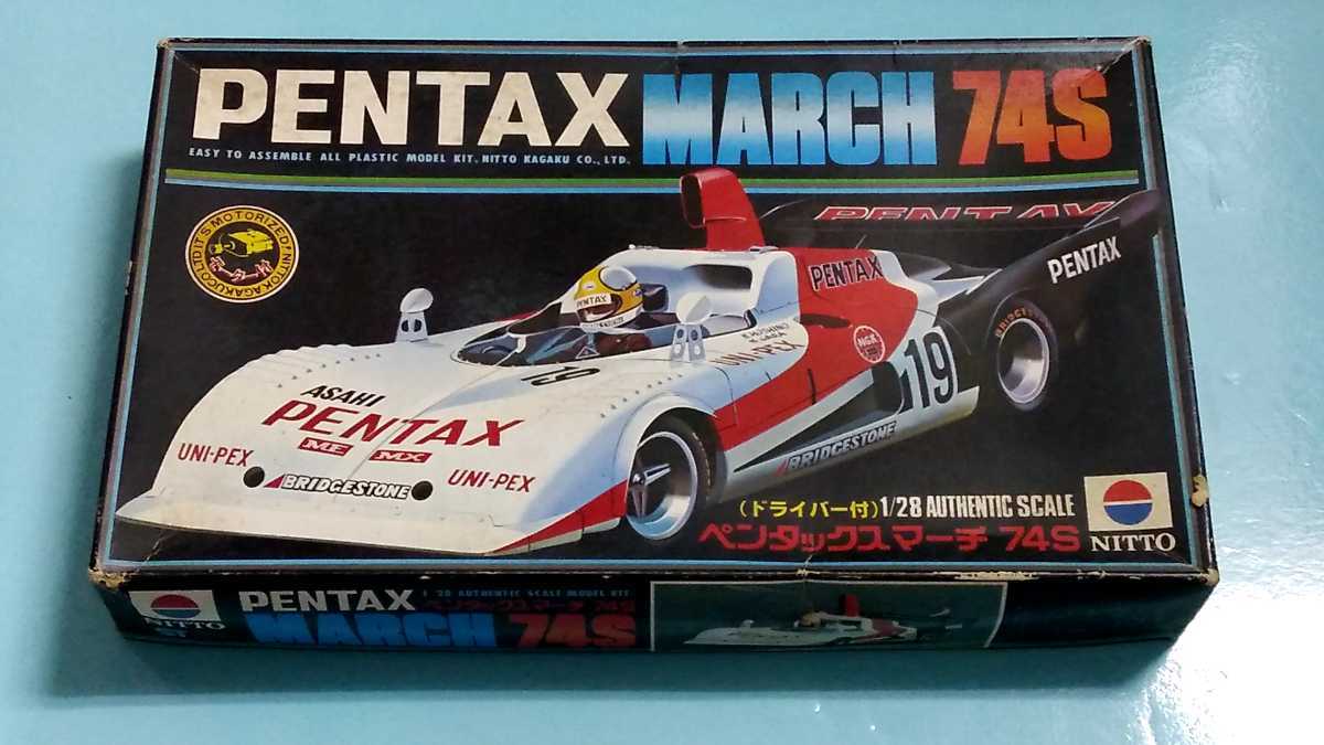 74S 1⁄24 BMW サーキットの狼 レア 富士グラチャン NITTO PENTAX MARCH
