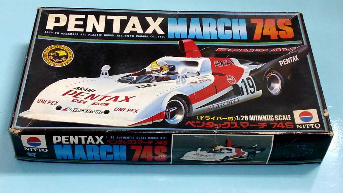 74S 1⁄24 BMW サーキットの狼 レア 富士グラチャン NITTO PENTAX MARCH