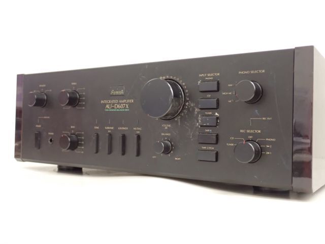 SANSUI ワイドレンジDCプリメインアンプ AU-D607X サンスイ 山水 ◆ 614EA-2
