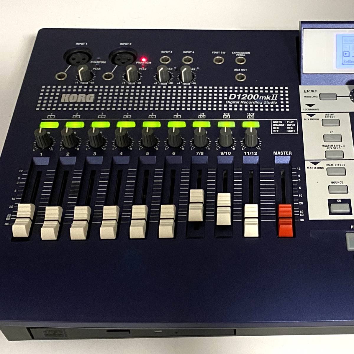 KORG コルグ デジタルレコーディングスタジオ D1200mkII 動作良好 Korg