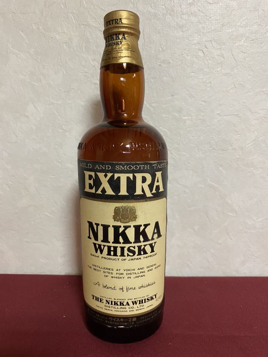 古酒 ウイスキー 希少 飲料 1960-70年代製 絶版 琉球ニッカ 43度 ◇ ⁄