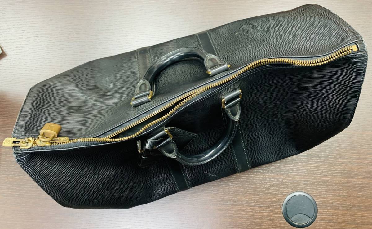 LOUIS VUITTON ルイヴィトン M42972 エピ キーポル45 ハンドバッグ 
