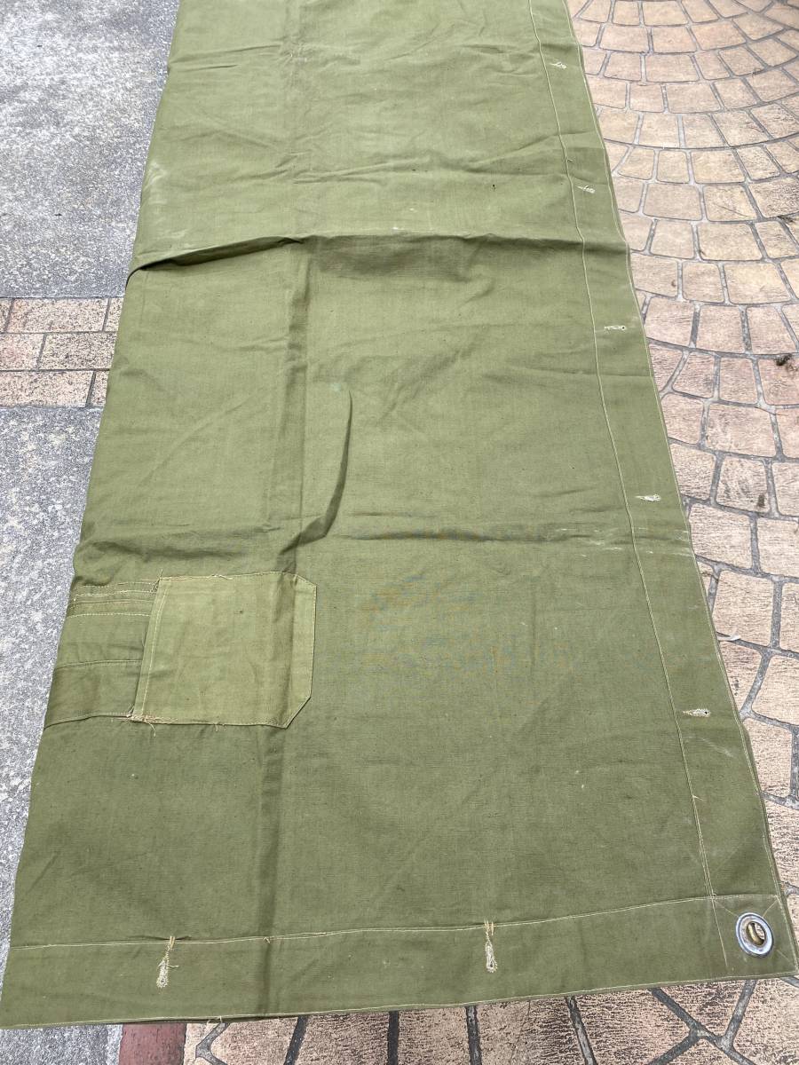 ルーマニア軍 放出 ポンチョ テントシート パラトカ 生地厚 ルーマニア