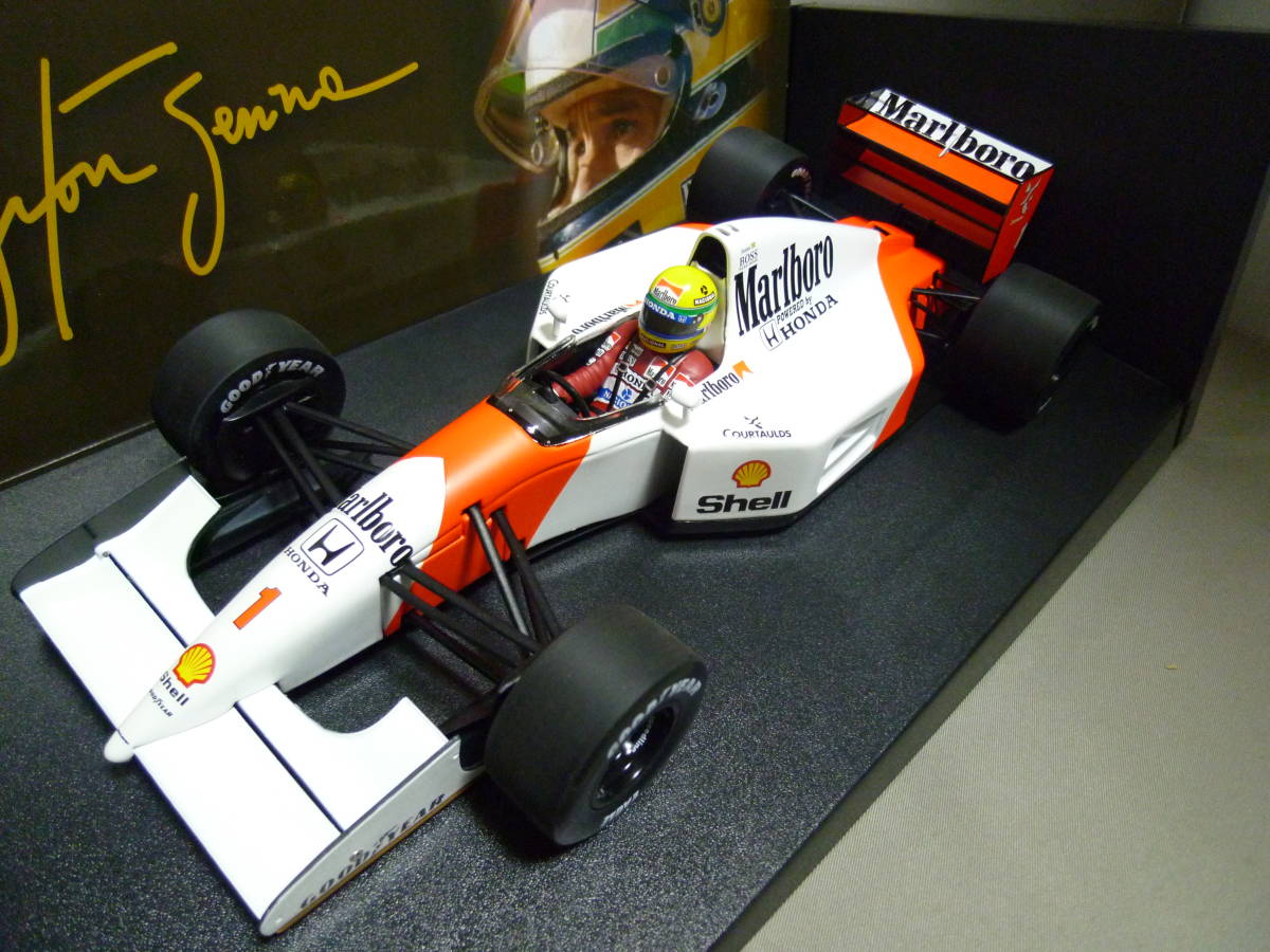 PMA 1/18 マクラーレン ホンダ MP4/7 A.セナ 日本GP マルボロ仕様 1992