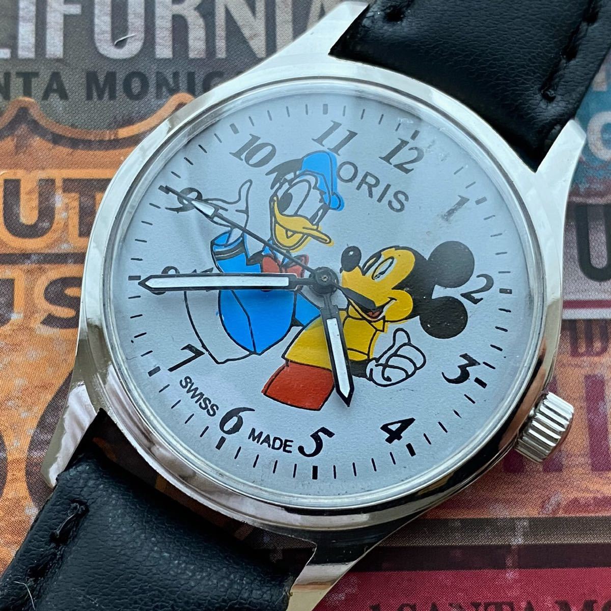 一点物 ☆ 美品 オリス ORIS メンズ 腕時計 手巻き ゴールド 自動巻き 