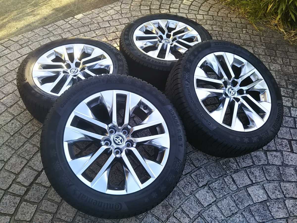 TOYOTA 現行 RAV4 純正19インチホイール スタッドレス235/55R19 4本(スタッドレスタイヤ)｜売買されたオークション情報 ...