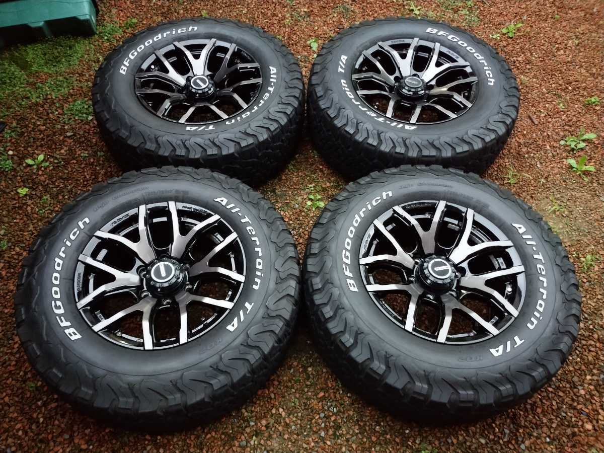 超美品☆レイズ デイトナFDX F6 BFgood richオールテレーンKO2 265
