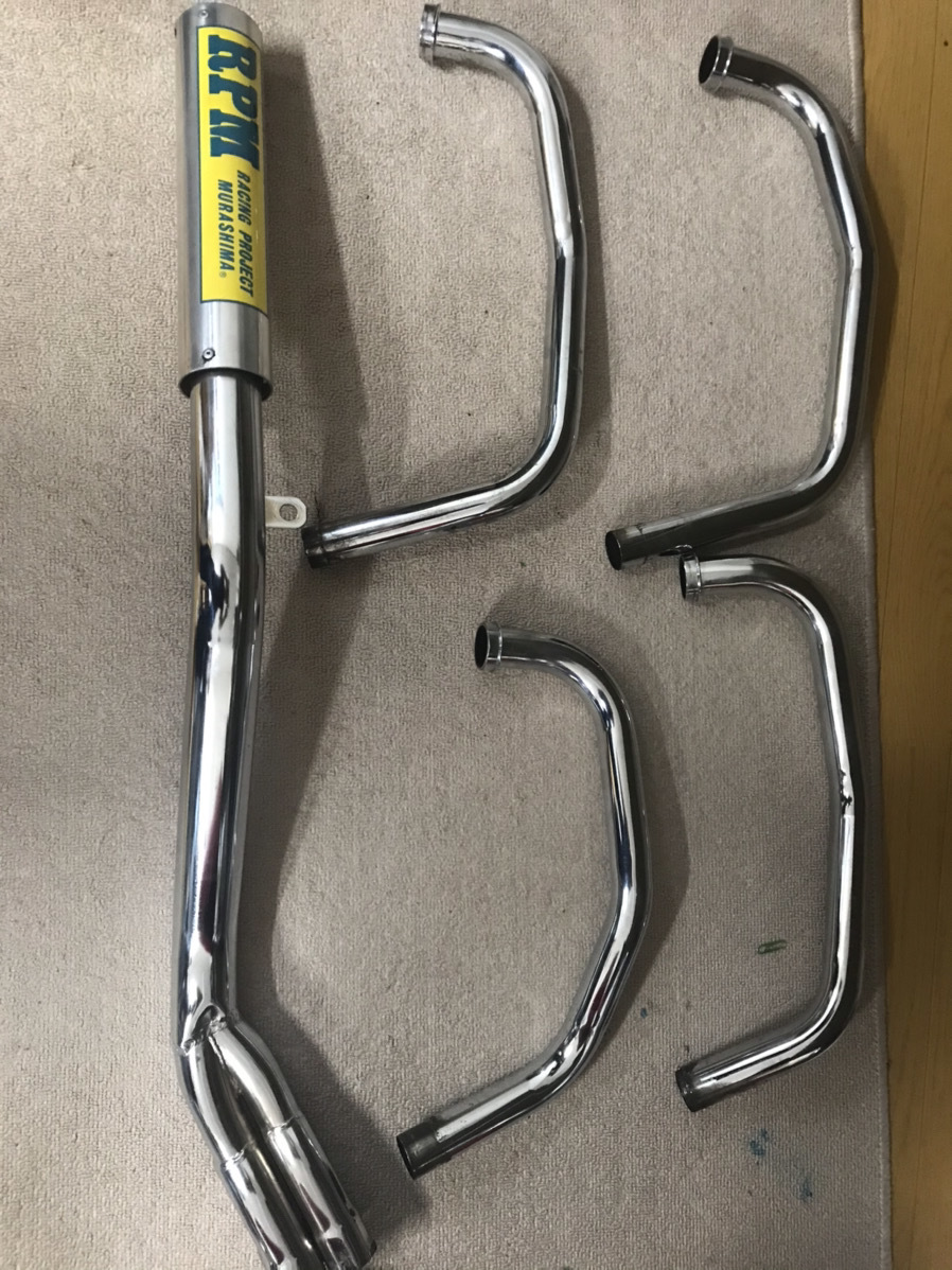 ZRX400 RPM P管 マフラー オートバイ カワサキ用 【公式通販】