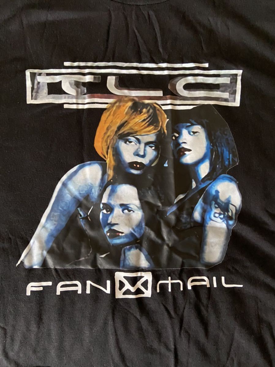 新品未使用 TLC Tシャツ XL 黒 FAN MAIL ラップTシャツ 2(丸首)｜売買