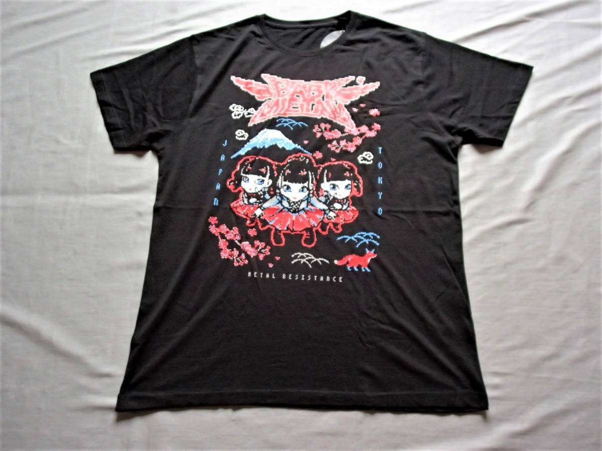 最安値，格安 UKオフィシャル正規品/ BABYMETAL PIXEL TOKYO Tシャツ L ヘヴィメタル/メタルコア/ラウドロック(Tシャツ)｜売買されたオークション情報、yahooの商品情報をアーカイブ公開 - オークファン Tシャツ
