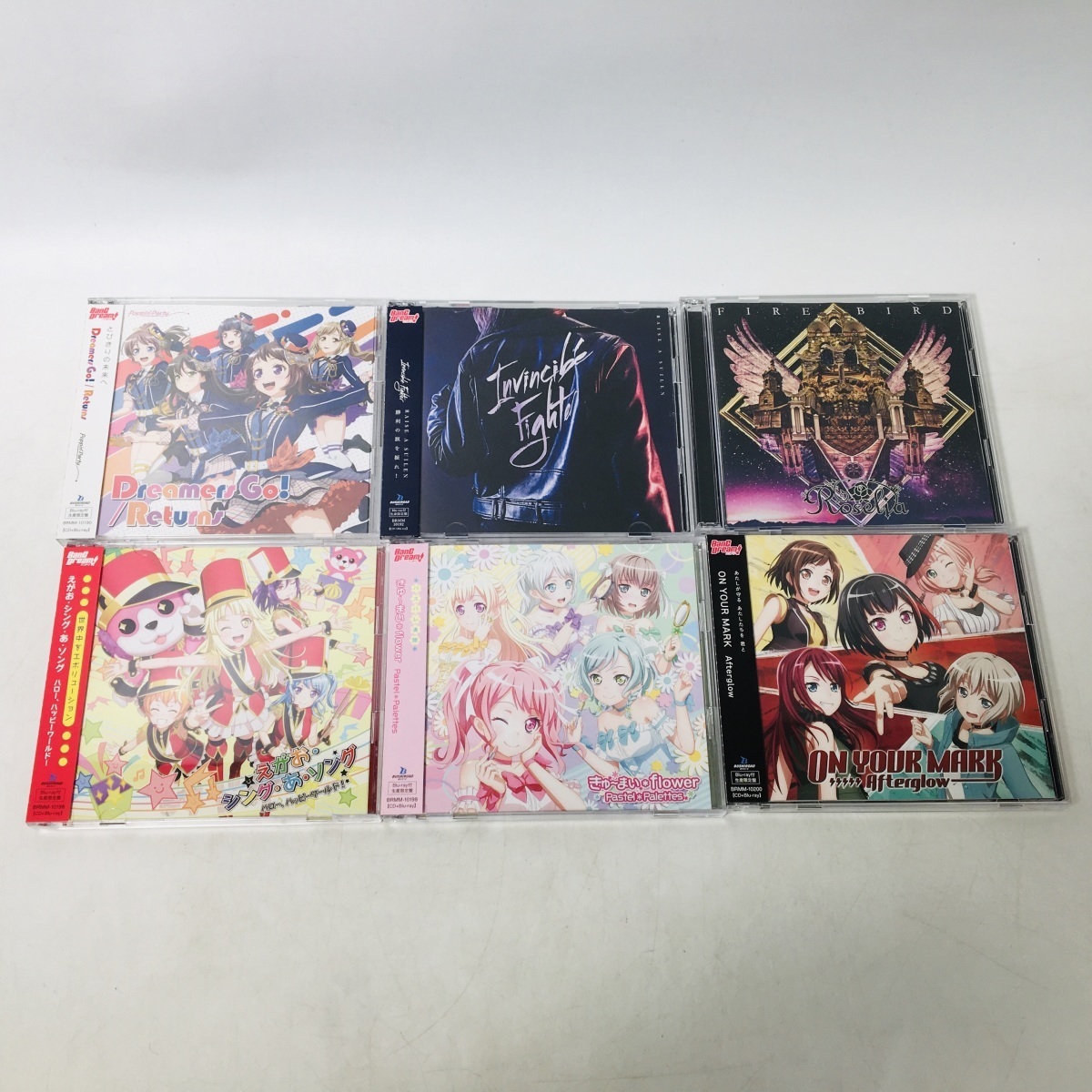 中古 BanG Dream! バンドリ！ 2nd season Blu-ray付きCD 全6巻セット 