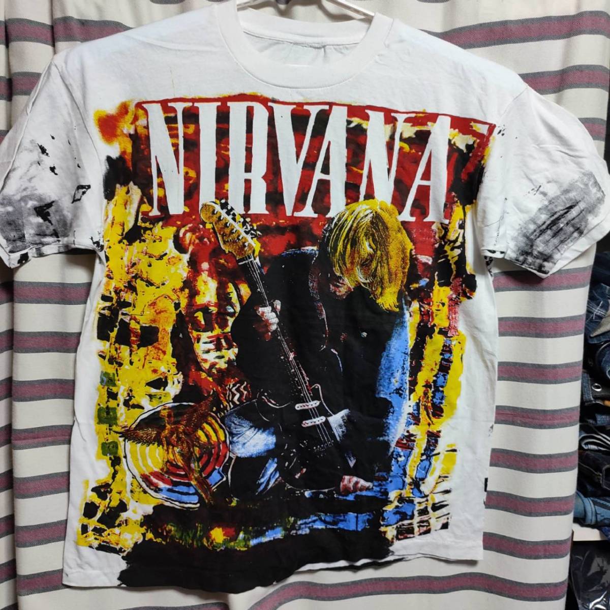 ⁄ モスキートヘッド カートコバーン ニルヴァーナ Tシャツ cobain kurt 