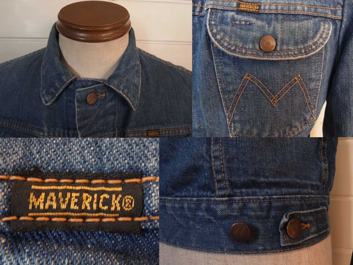 60s70sビンテージ BLUE BELLブルーベル MAVERICK マーベリック3J03MJ 