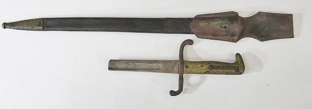 詳細不明 ロシア帝国？ 戦前の銃剣 残欠（424