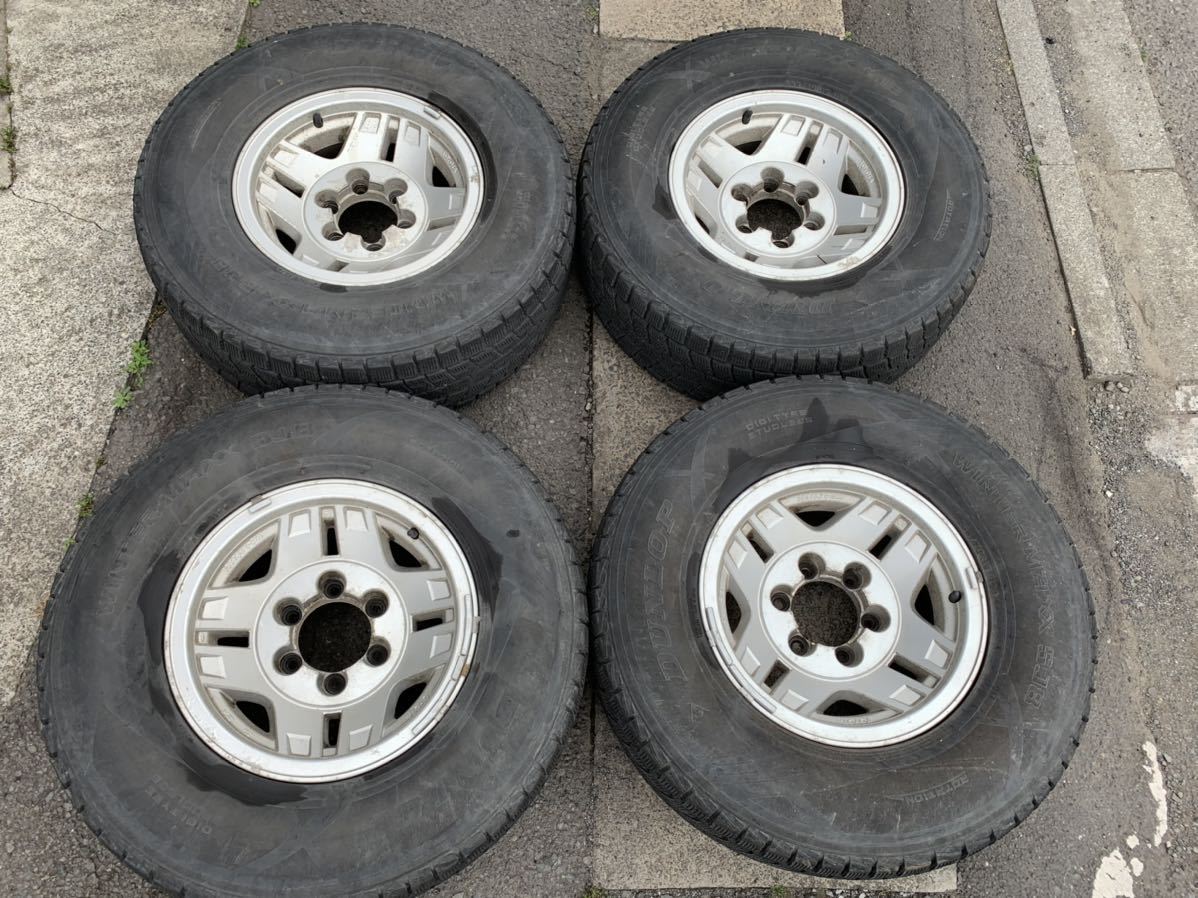 トヨタ純正アルミホイールスタッドレスタイヤ4本セット 175/65R15
