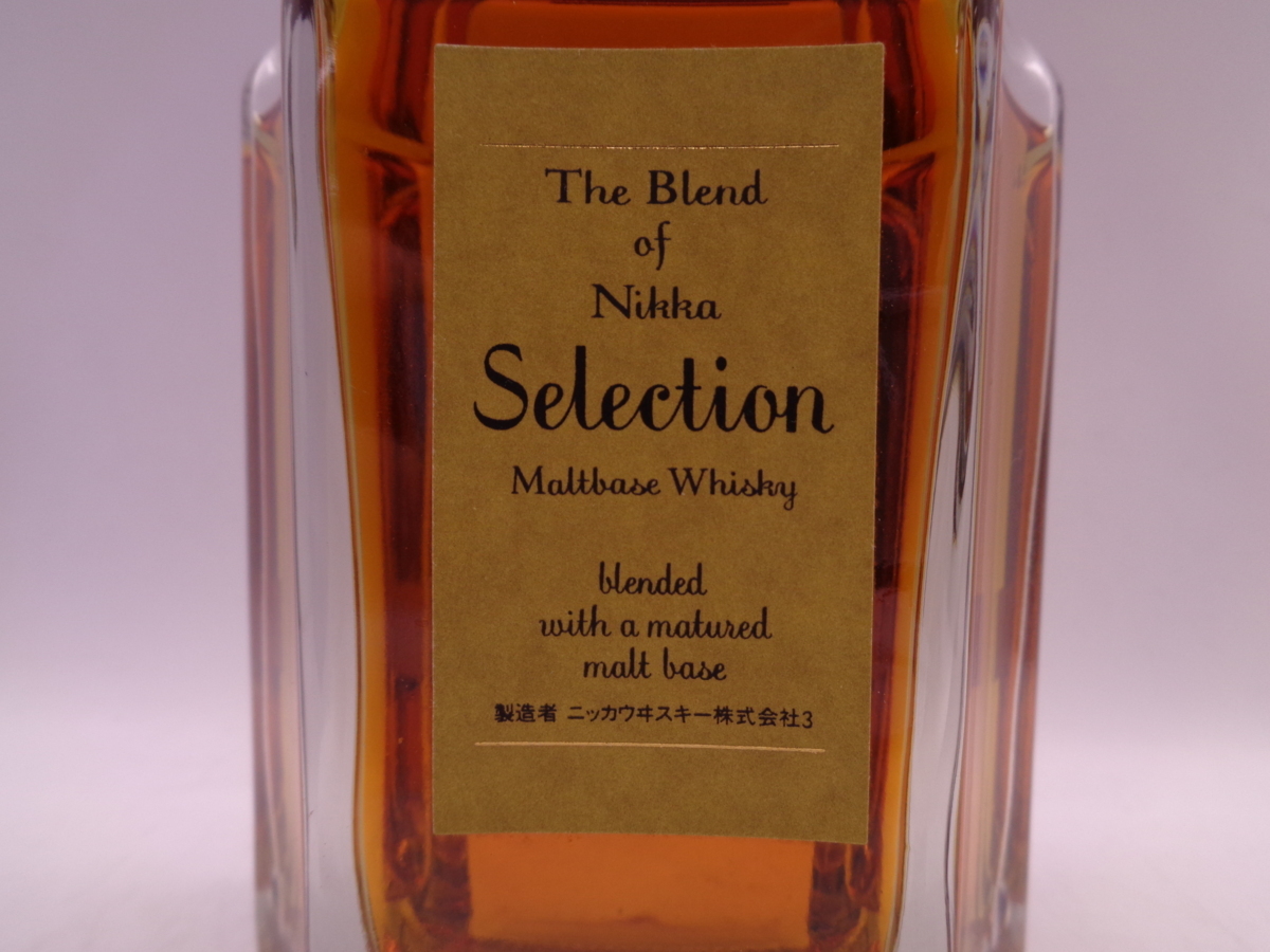 同梱OK商品】THE BLEND OF NIKKA SELECTION ブレンド オブ ニッカ
