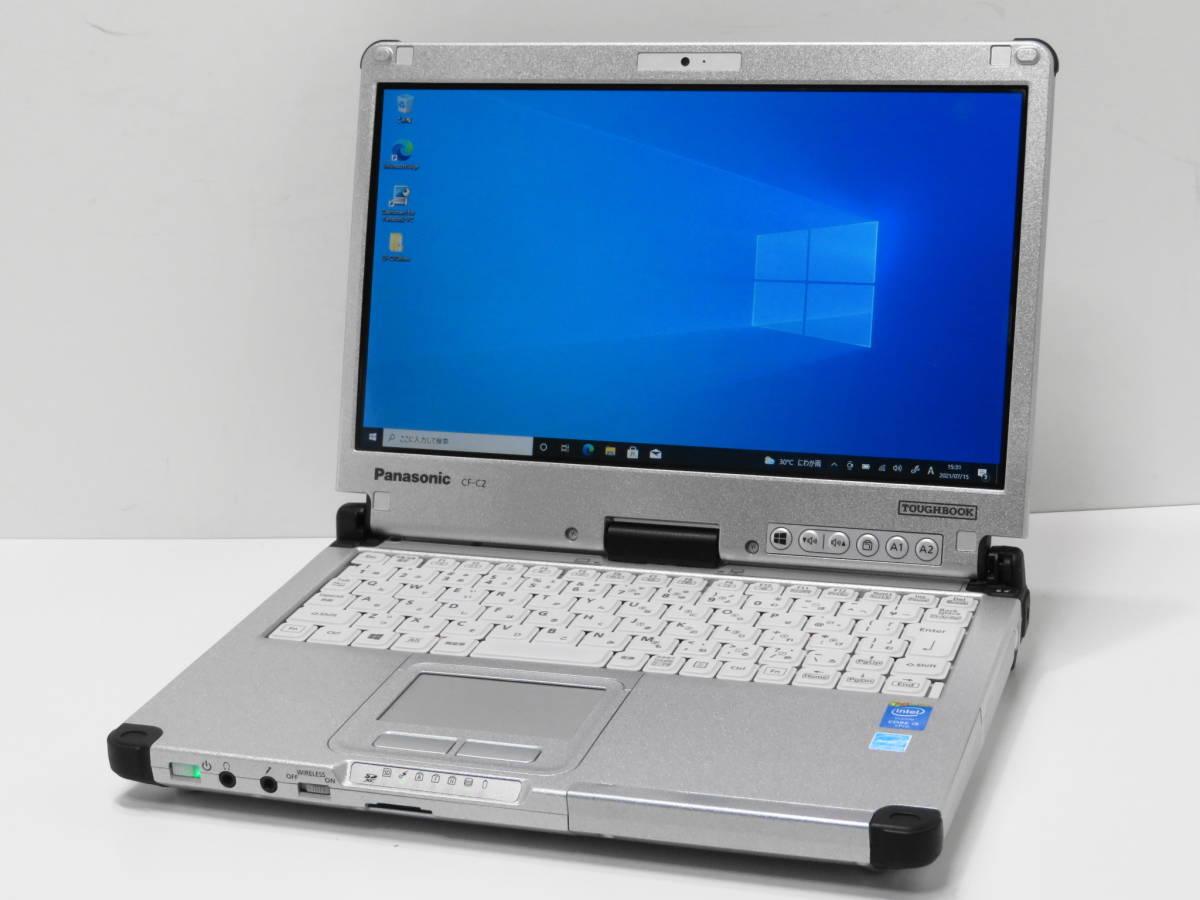 【人気定番，HOT】 TOUGHBOOK CF-C2 Core i5 4300U 1.9GHz/4GB/750GB/12.5回転式タッチパネルHD/WiFi/WebCam/WIN10Pro64bit(12インチ～)｜売買されたオークション情報、yahooの商品情報をアーカイブ公開 - オークファン パナソニック、松下電器産業