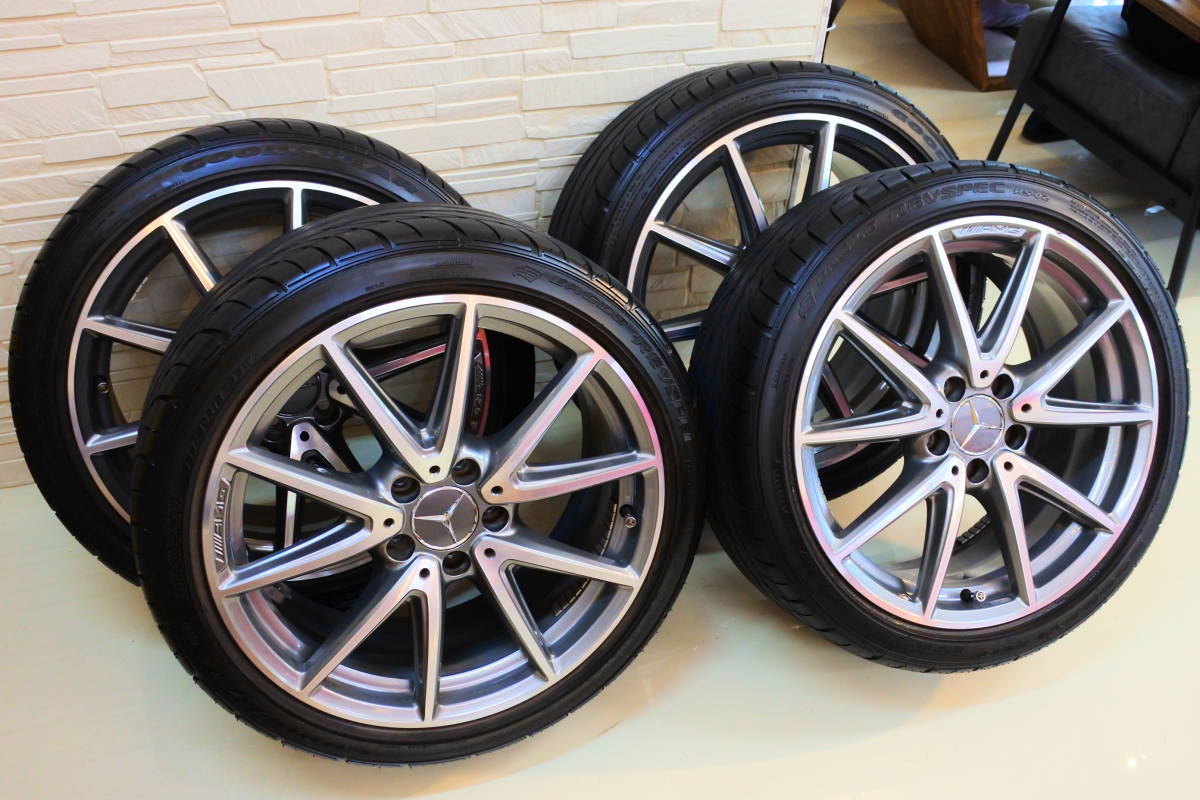 メルセデス・ベンツ　AMG　CLA45　純正18インチアルミホイール・タイヤ4本セット
