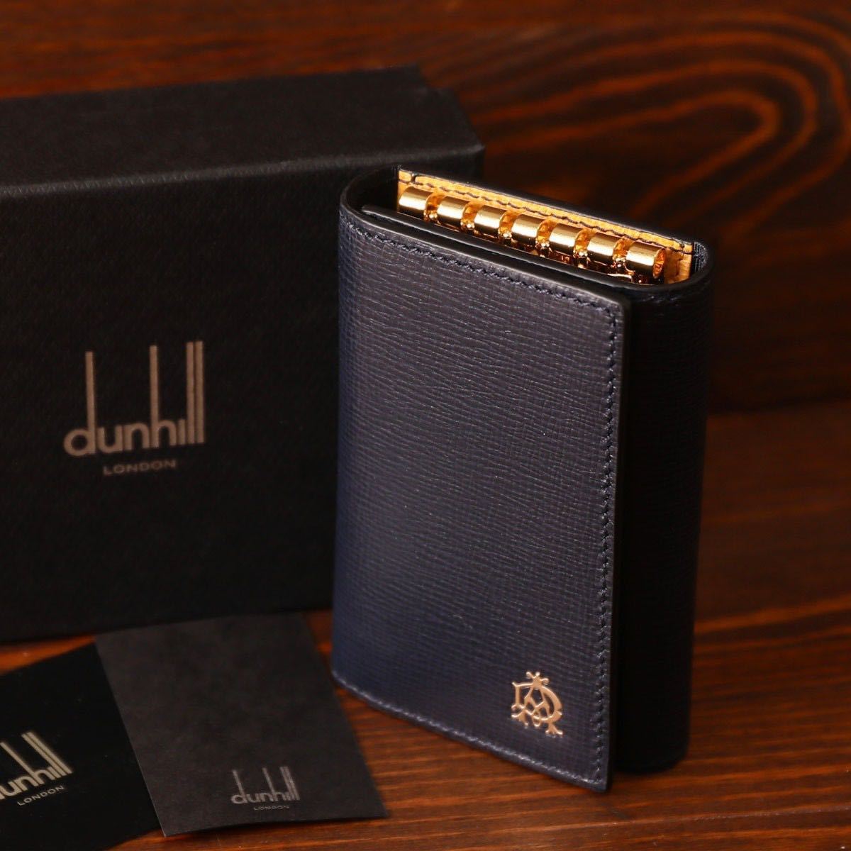 ダンヒル dunhill キーケース 6連 未使用 レザー Dunhill - プレーン