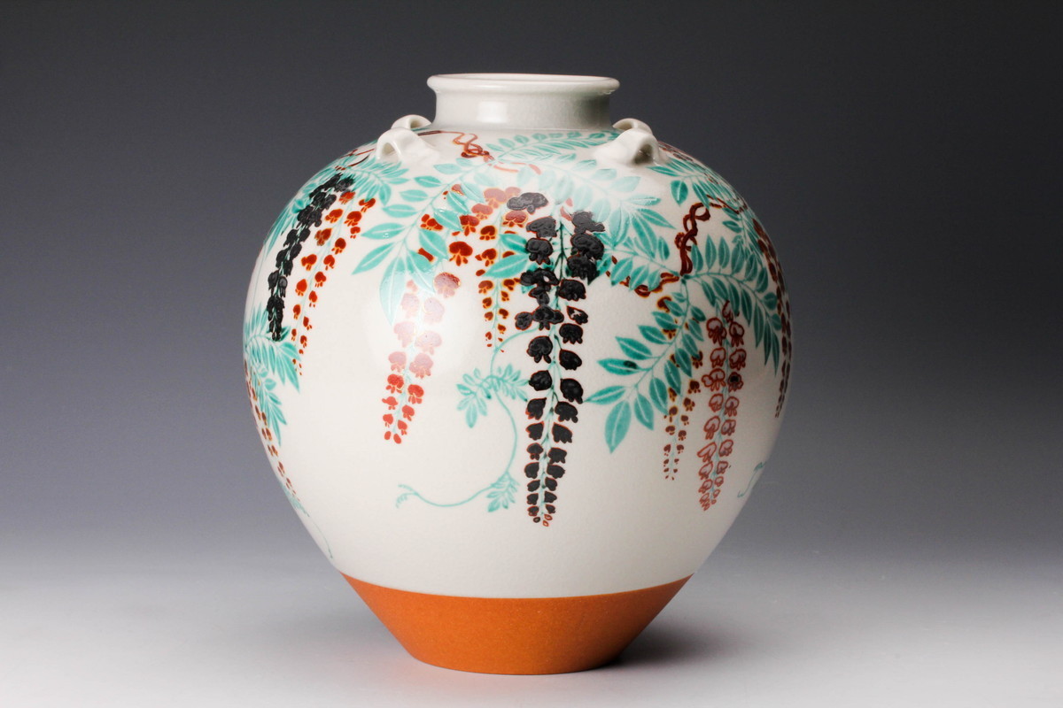 Moa美術館 野々村仁清 国宝 色絵藤花文茶壷 工芸品 共箱 アクリルケース 栞 本物保証 花器 壷 売買されたオークション情報 Yahooの商品情報をアーカイブ公開 オークファン Aucfan Com