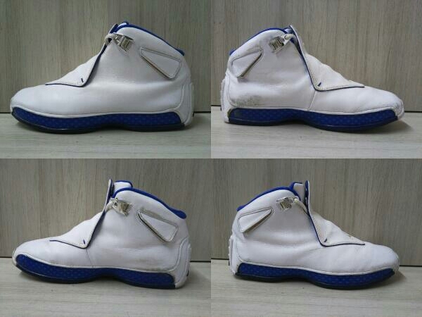 ◎NIKE AIR JORDAN 18 RETRO ナイキ エアジョーダン スニーカー 白 青 