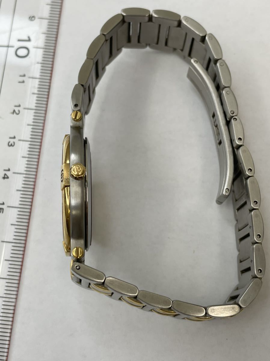 人気セール,お買い得 腕時計 GUCCI グッチ 9000G メンズクォーツ QZ 稼働品