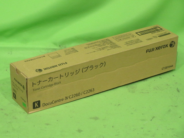 A11506 FUJI XEROX CT201444 トナーカートリッジ K ブラック 純正 2020 外箱痛み Docucentre-IV C2263 / C2260 用(ゼロックス)｜売買されたオークション情報、yahooの商品情報をアーカイブ公開 - オークファン トナー