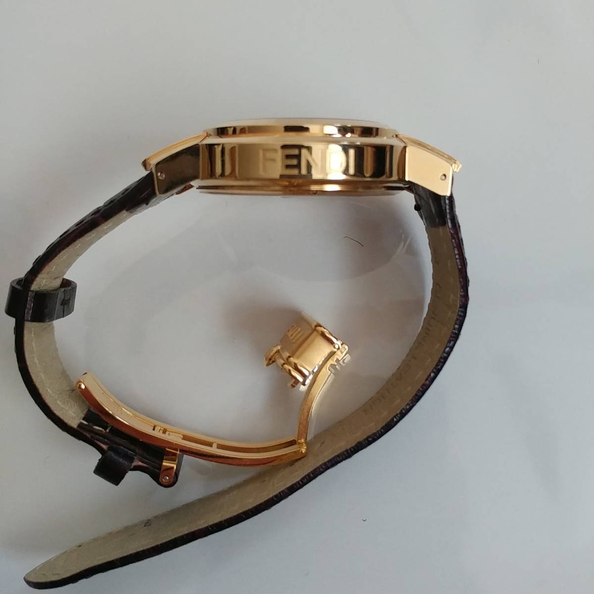 FENDI フェンディ オロロジ クロノメーター 2Pダイヤ 76.2g 020-4500G 