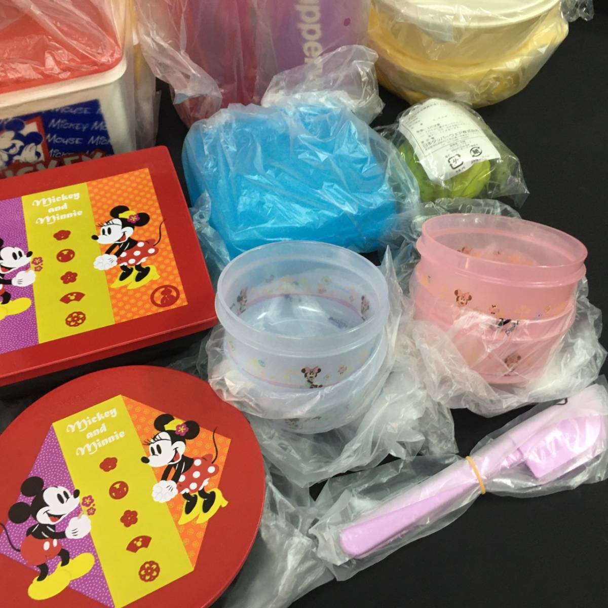D29b16D 大量 未使用 タッパーウェア まとめ Disney ミッキーデザイン