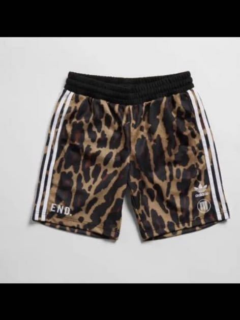 レオパード NEIGHBORHOOD×adidas×END SHORTS M ネイバーフッド エンド