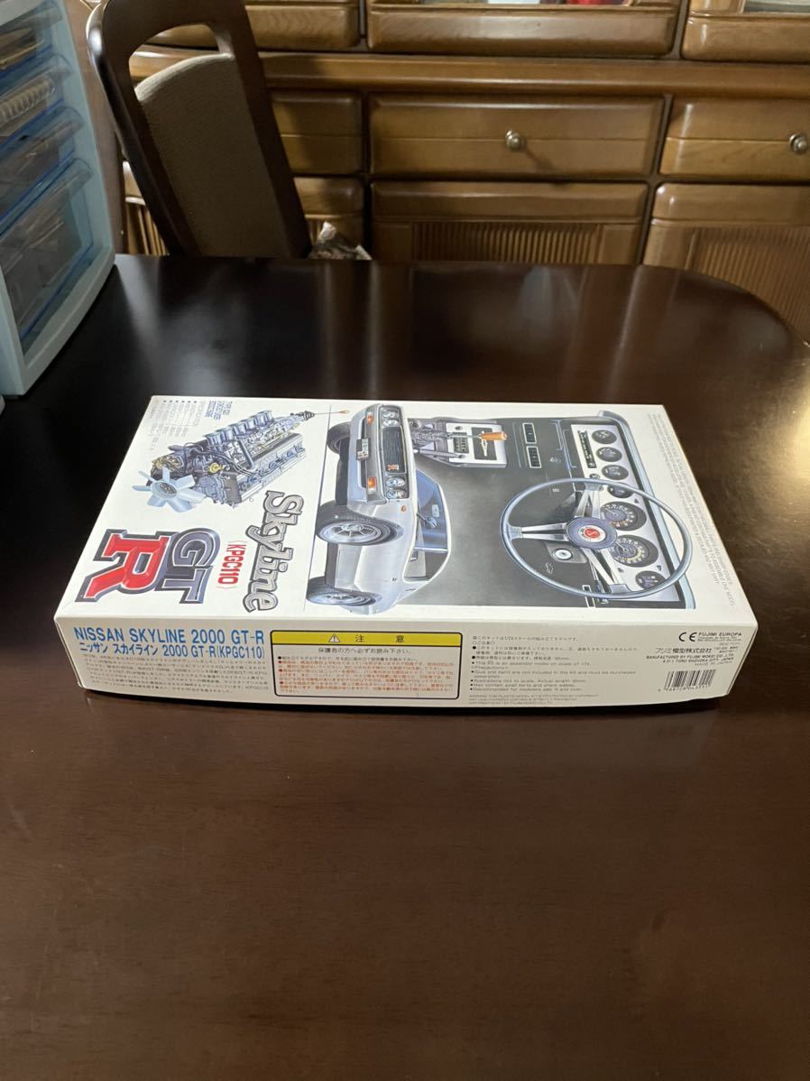 1&frasl;24 | スカイライン プラモデル (KPGC110 自動車 フジミ 1/24 、ケンメリGT-R (KPGC110 )、　未組立 
