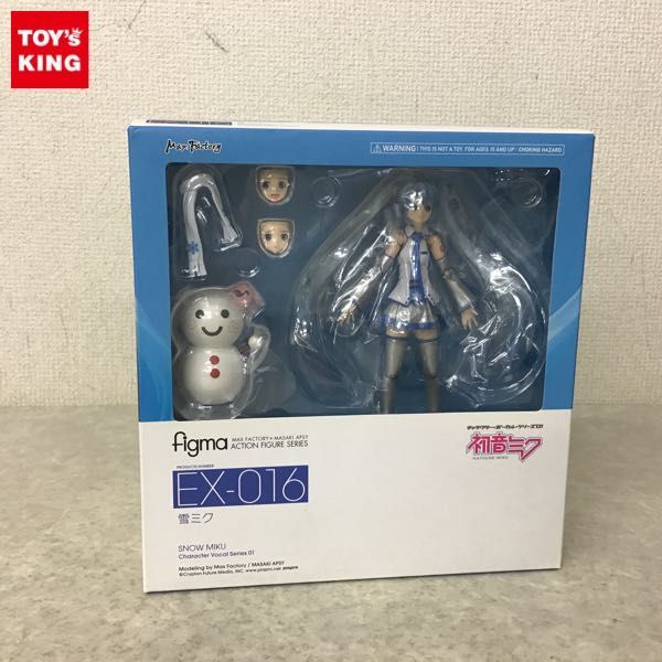 1円～ 未開封 figma EX-016 雪ミク figmaEX-016 雪ミク SNOW 【公式通販】