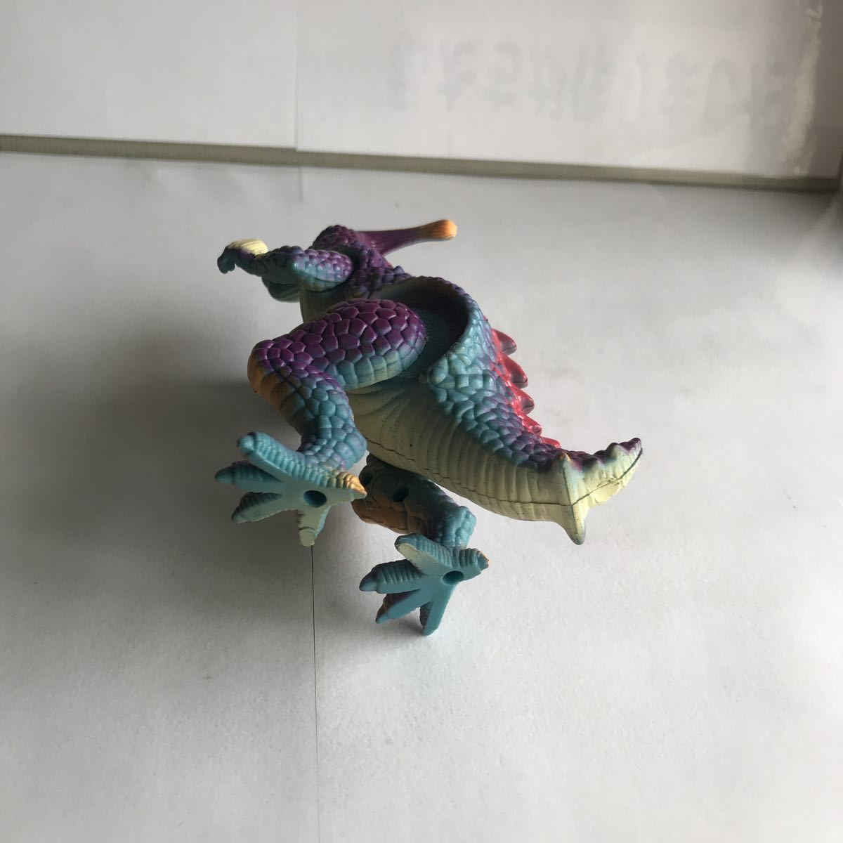 □昭和レトロ 不明怪獣 ゼンマイ 動き悪い 恐竜 ザウルスおもちゃ当時