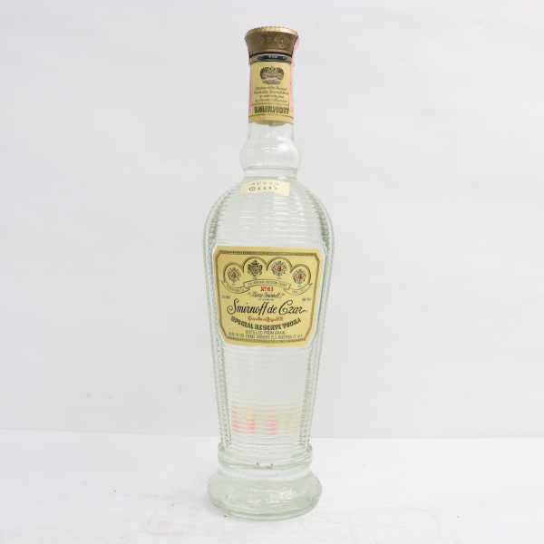 Smirnoff de Czar（スミノフ ド ツアー）41.3％ 750ml O21G190105