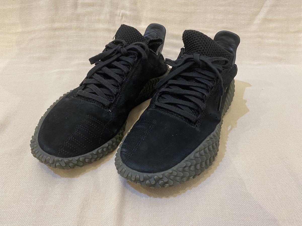 adidas Kamanda アディダス SS18 Sneaker Fashion adidas KAMANDA レザー　シューズ　スニーカー　27cm アディダス　美品　日曜まで価格