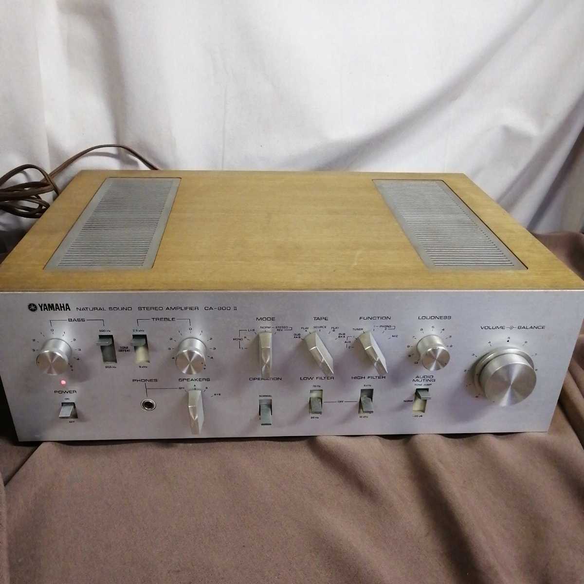 YAMAHA プリメインアンプ CA-800II 240809-72YAMAHA 2X 0 YAMAHA