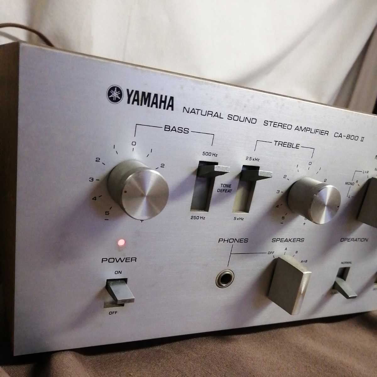 YAMAHA プリメインアンプ CA-800II 240809-72YAMAHA 2X 0 YAMAHA