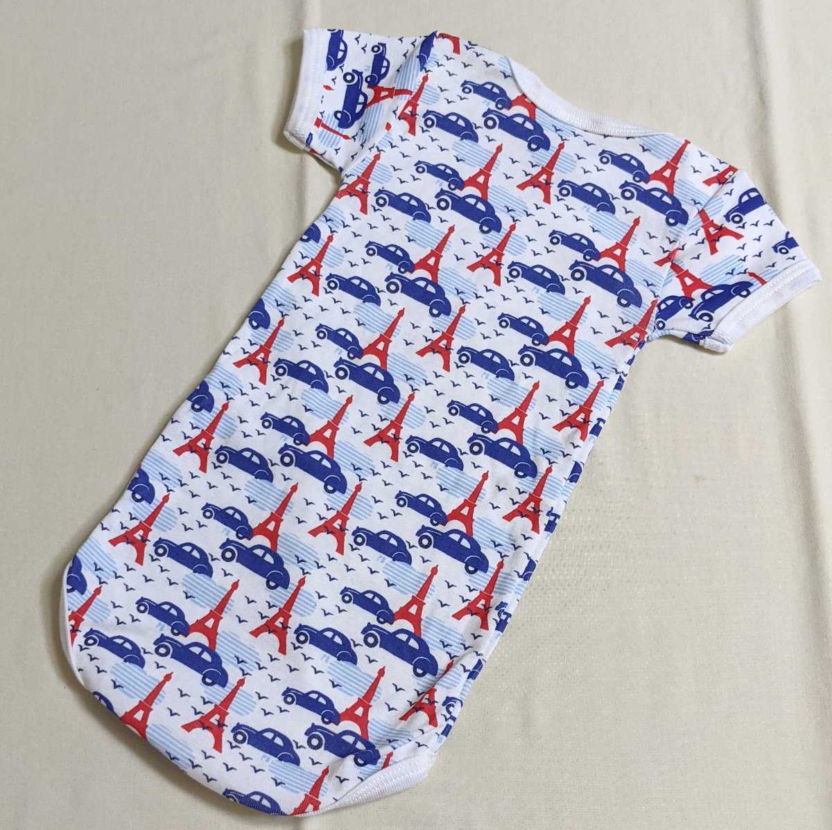 SV53 PETIT BATEAU プチバトー ベビー 6m 67 60 70 男の子 男子 半袖 