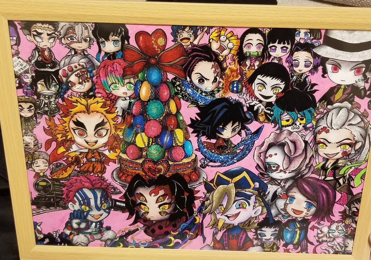 鬼滅の刃 手描きイラスト ちびキャラ集合 手描きイラスト 売買されたオークション情報 Yahooの商品情報をアーカイブ公開 オークファン Aucfan Com